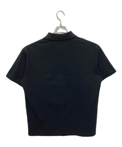 Needles（ニードルズ）Needles (ニードルズ) S/S Polo Shirt - Poly Pique ブラック サイズ:Lの古着・服飾アイテム