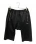 Needles（ニードルズ）の古着「Cropped Sarouel Track Pant - Poly Smooth」｜ブラック