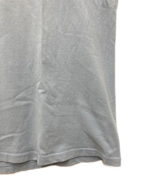 stussy（ステューシー）stussy (ステューシー) ロゴプリントTシャツ ブルー サイズ:Mの古着・服飾アイテム