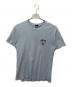stussy（ステューシー）の古着「ロゴプリントTシャツ」｜ブルー