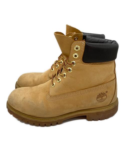 Timberland（ティンバーランド）Timberland (ティンバーランド) 6インチプレミアムブーツ ベージュ サイズ: 8Wの古着・服飾アイテム