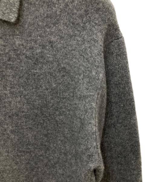 Adam et Rope（アダム エ ロペ）Adam et Rope (アダム エ ロペ) ポロシャツニットプルオーバー グレー サイズ:Fの古着・服飾アイテム