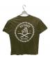 stussy (ステューシー) プリントTシャツ グリーン サイズ:L：5000円