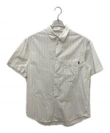 stussy（ステューシー）の古着「幾何学模様半袖シャツ」｜ホワイト
