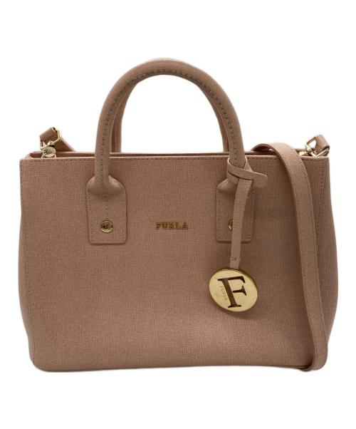 FURLA（フルラ）FURLA (フルラ) リンダ ミニ2WAYバッグ ピンクの古着・服飾アイテム