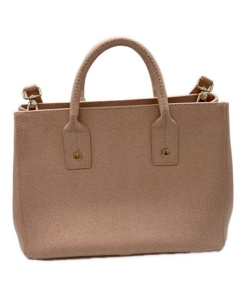 FURLA（フルラ）FURLA (フルラ) リンダ ミニ2WAYバッグ ピンクの古着・服飾アイテム