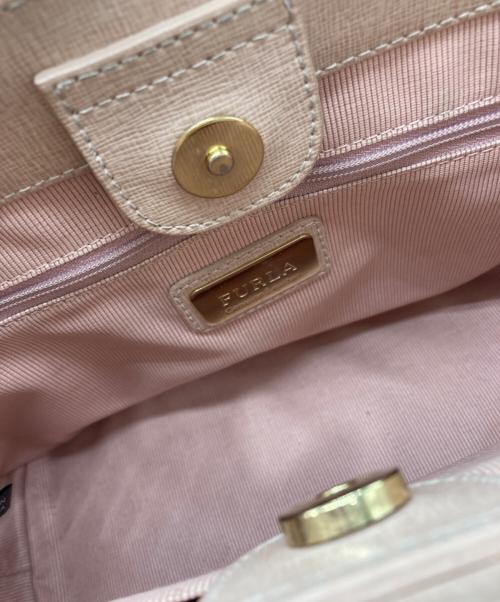FURLA（フルラ）FURLA (フルラ) リンダ ミニ2WAYバッグ ピンクの古着・服飾アイテム