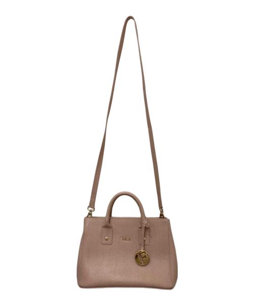 FURLA（フルラ）FURLA (フルラ) リンダ ミニ2WAYバッグ ピンクの古着・服飾アイテム