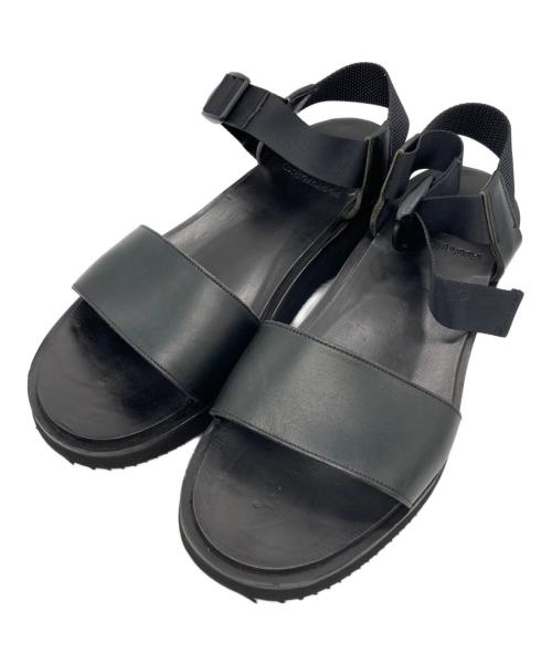 FOOTWORKS（フットワークス）FOOTWORKS (フットワークス) レザーサンダル ブラック サイズ:26の古着・服飾アイテム