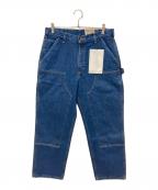 CarHarttカーハート）の古着「DOUBLE FRONT LOGGER DUNGAREE」｜インディゴ