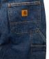中古・古着 CarHartt (カーハート) DOUBLE FRONT LOGGER DUNGAREE インディゴ サイズ:34 未使用品：25000円