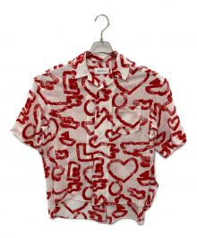 BELPER（ベルパー）の古着「LOVE SHIRT」｜レッド