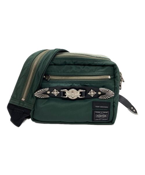 PORTER（ポーター）PORTER (ポーター) TOGA ARCHIVES (トーガアーカイブス) BELT BAG グリーンの古着・服飾アイテム