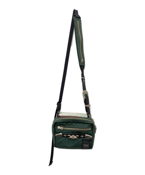 PORTER（ポーター）PORTER (ポーター) TOGA ARCHIVES (トーガアーカイブス) BELT BAG グリーンの古着・服飾アイテム