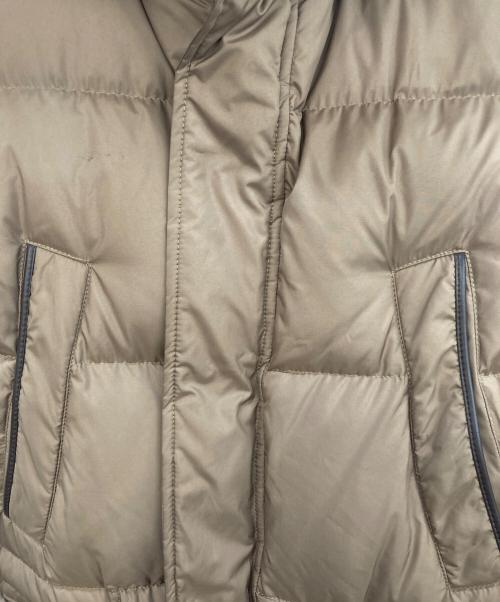 dunhill（ダンヒル）dunhill (ダンヒル) ラクーンファーダウンコート ブラウン サイズ:Mの古着・服飾アイテム