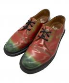 Dr.Martens×SUPREMEドクターマーチン×シュプリーム）の古着「3 Eye Shoe」｜レッド×グリーン