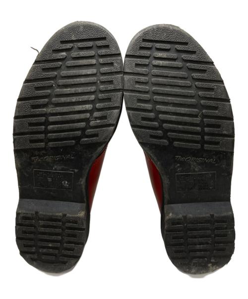 Dr.Martens（ドクターマーチン）Dr.Martens (ドクターマーチン) SUPREME (シュプリーム) 3 Eye Shoe レッド×グリーン サイズ:7の古着・服飾アイテム