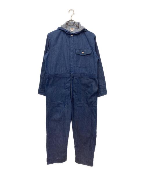 OVERDIER（-）OVERDIER (-) デニムオールインワン インディゴ サイズ:42の古着・服飾アイテム