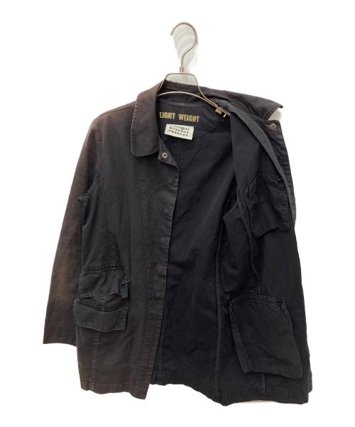 Maison Margiela（メゾンマルジェラ）Maison Margiela (メゾンマルジェラ) コットンミディアムコート グレー サイズ:38の古着・服飾アイテム