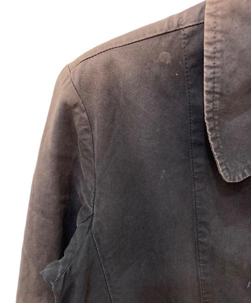 Maison Margiela（メゾンマルジェラ）Maison Margiela (メゾンマルジェラ) コットンミディアムコート グレー サイズ:38の古着・服飾アイテム
