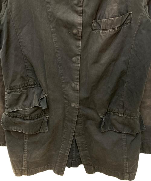 Maison Margiela（メゾンマルジェラ）Maison Margiela (メゾンマルジェラ) コットンミディアムコート グレー サイズ:38の古着・服飾アイテム
