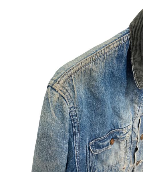 USED（ユーズド）USED (ユーズド) デニムチョアジャケット インディゴ サイズ:38の古着・服飾アイテム
