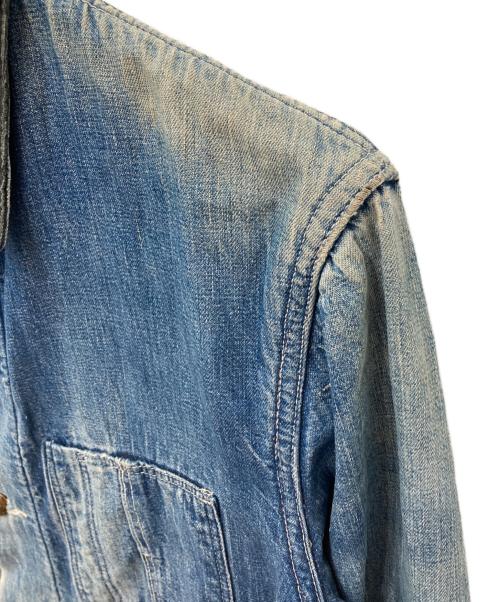 USED（ユーズド）USED (ユーズド) デニムチョアジャケット インディゴ サイズ:38の古着・服飾アイテム