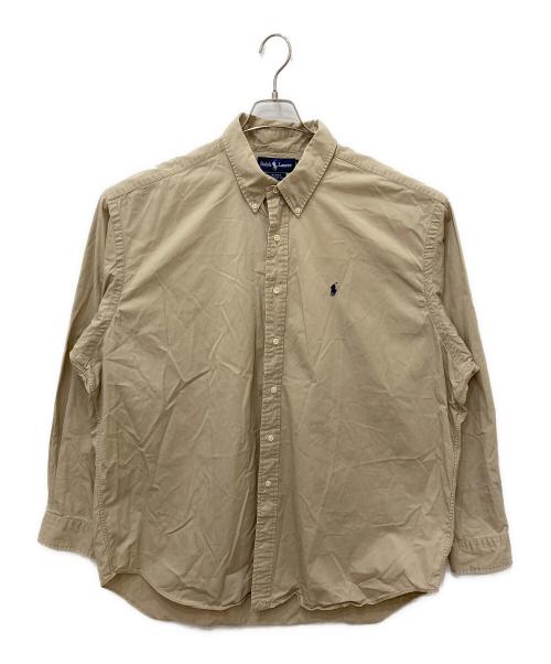 RALPH LAUREN（ラルフローレン）RALPH LAUREN (ラルフローレン) 長袖シャツ カーキ サイズ:XXLの古着・服飾アイテム