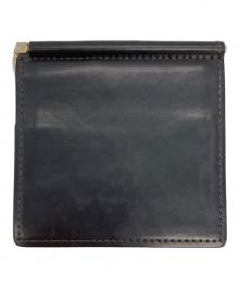 GANZO（ガンゾ）の古着「シェルコードバン2マネークリップ」｜ブラック