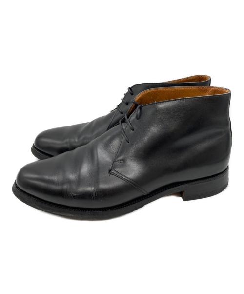 Crockett & Jones（クロケット＆ジョーンズ）Crockett & Jones (クロケット＆ジョーンズ) チャッカーブーツ ブラック サイズ:8の古着・服飾アイテム
