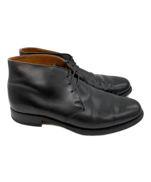 Crockett & Jones（クロケット＆ジョーンズ）Crockett & Jones (クロケット＆ジョーンズ) チャッカーブーツ ブラック サイズ:8の古着・服飾アイテム