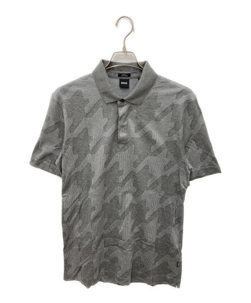 BOSS（ボス）BOSS (ボス) ポロシャツ グレー サイズ:L 未使用品の古着・服飾アイテム