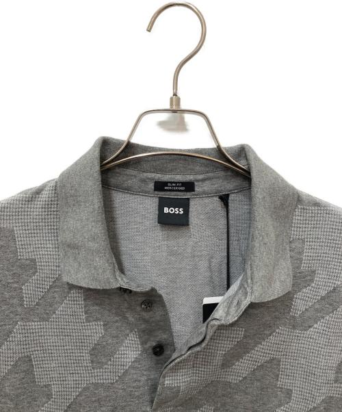 BOSS（ボス）BOSS (ボス) ポロシャツ グレー サイズ:L 未使用品の古着・服飾アイテム