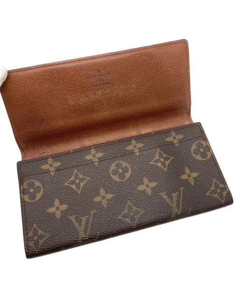 LOUIS VUITTON（ルイ ヴィトン）LOUIS VUITTON (ルイ ヴィトン) 長財布　モノグラム ブラウンの古着・服飾アイテム