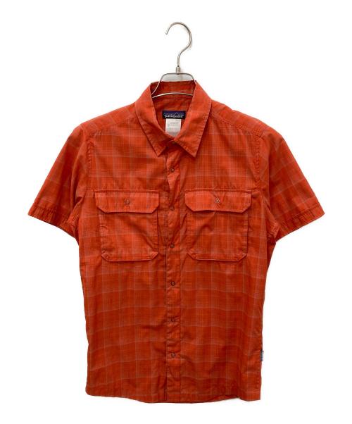 Patagonia（パタゴニア）Patagonia (パタゴニア) チェックシャツ オレンジ サイズ:XSの古着・服飾アイテム
