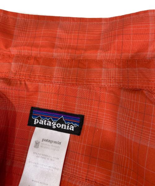Patagonia（パタゴニア）Patagonia (パタゴニア) チェックシャツ オレンジ サイズ:XSの古着・服飾アイテム
