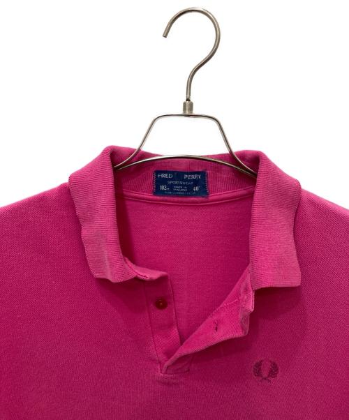 FRED PERRY（フレッドペリー）FRED PERRY (フレッドペリー) ポロシャツ ピンク サイズ:40の古着・服飾アイテム