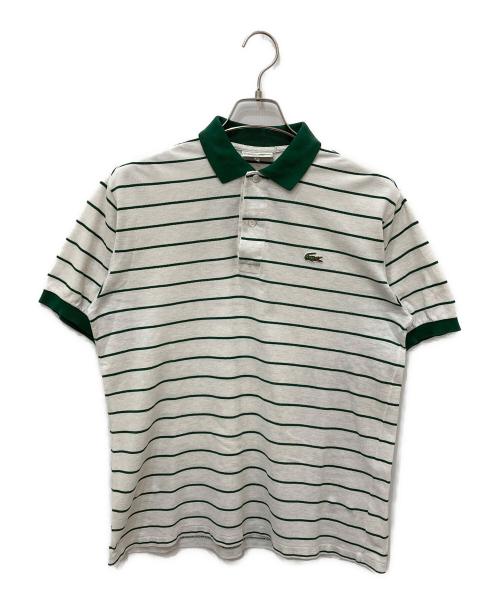 CHEMISE LACOSTE（シュミーズ ラコステ）CHEMISE LACOSTE (シュミーズ ラコステ) ポロシャツ グリーン サイズ:3の古着・服飾アイテム