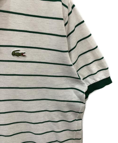 CHEMISE LACOSTE（シュミーズ ラコステ）CHEMISE LACOSTE (シュミーズ ラコステ) ポロシャツ グリーン サイズ:3の古着・服飾アイテム