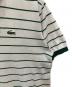 中古・古着 CHEMISE LACOSTE (シュミーズ ラコステ) ポロシャツ グリーン サイズ:3：4000円