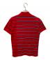 LACOSTE (ラコステ) 切替ポロシャツ レッド サイズ:FR3：4000円