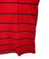 中古・古着 LACOSTE (ラコステ) 切替ポロシャツ レッド サイズ:FR3：4000円