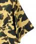 中古・古着 A BATHING APE (アベイシングエイプ) カモ柄オープンカラーシャツ ベージュ サイズ:XL：15000円