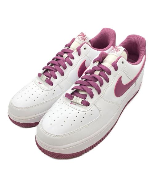 NIKE（ナイキ）NIKE (ナイキ) AIR FORCE1 LOW　エアフォース1ロー ホワイト×パープル サイズ:28.5㎝の古着・服飾アイテム