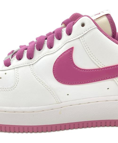NIKE（ナイキ）NIKE (ナイキ) AIR FORCE1 LOW　エアフォース1ロー ホワイト×パープル サイズ:28.5㎝の古着・服飾アイテム
