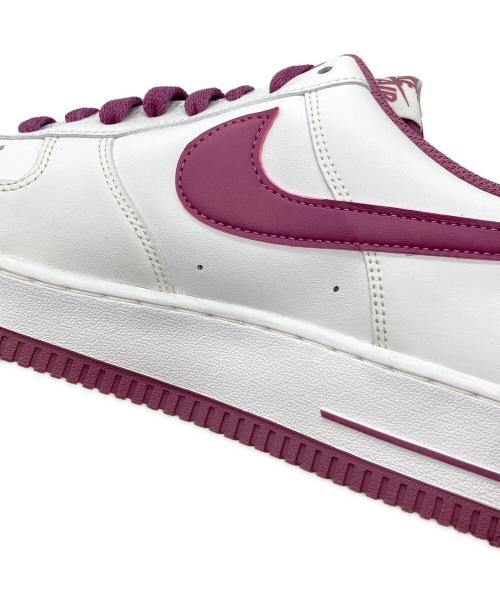 NIKE（ナイキ）NIKE (ナイキ) AIR FORCE1 LOW　エアフォース1ロー ホワイト×パープル サイズ:28.5㎝の古着・服飾アイテム