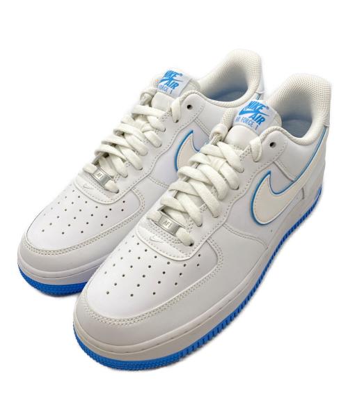 NIKE（ナイキ）NIKE (ナイキ) Air Force 1 Low　エアフォース1ロー ホワイト×ブルー サイズ:28.5㎝の古着・服飾アイテム