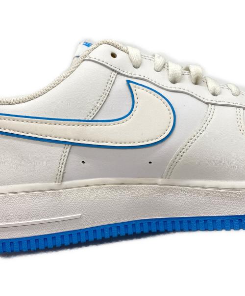 NIKE（ナイキ）NIKE (ナイキ) Air Force 1 Low　エアフォース1ロー ホワイト×ブルー サイズ:28.5㎝の古着・服飾アイテム