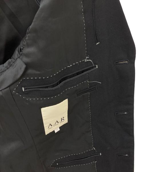 A.A.R（アール）A.A.R (アール) ウール3Ｂテーラードジャケット ブラック サイズ:Sの古着・服飾アイテム