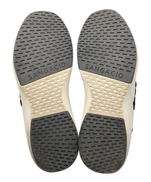 Sangacio（サンガッチョ）SANGACIO (サンガッチョ) ローカットスニーカー ホワイト サイズ:24㎝の古着・服飾アイテム